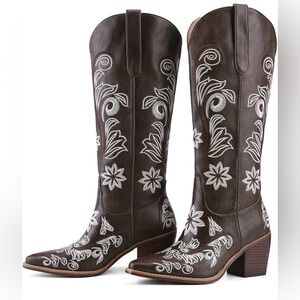 Embroidered Cowboy Boots